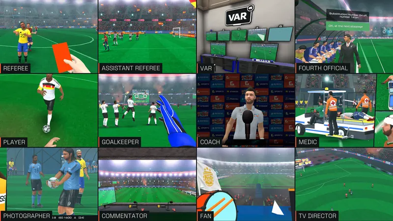 Motion Soccer screenshot 2